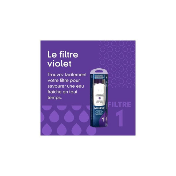 everydrop Ice & Water Refrigerator Filter 1 - EDR1RXD1B EDR1RXD1B