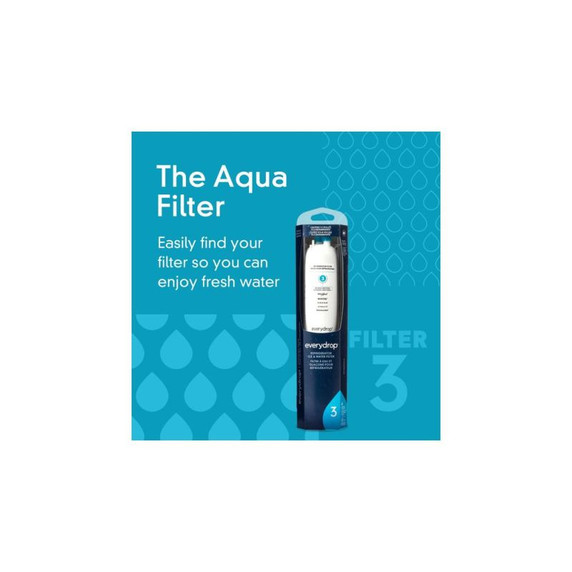 everydrop Ice & Water Refrigerator Filter 3 - EDR3RXD1B EDR3RXD1B