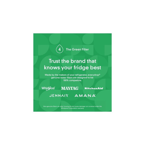 everydrop Ice & Water Refrigerator Filter 4 - EDR4RXD1B EDR4RXD1B
