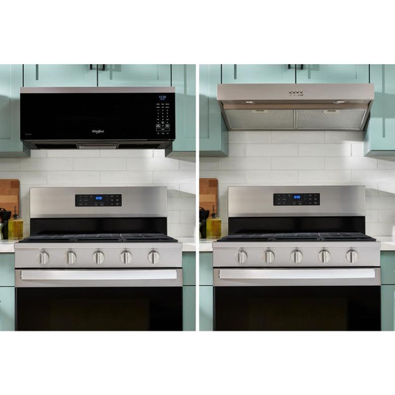 Whirlpool® 30" Range Hood with Dishwasher-Safe Full-Width Grease Filters WVU37UC0FS