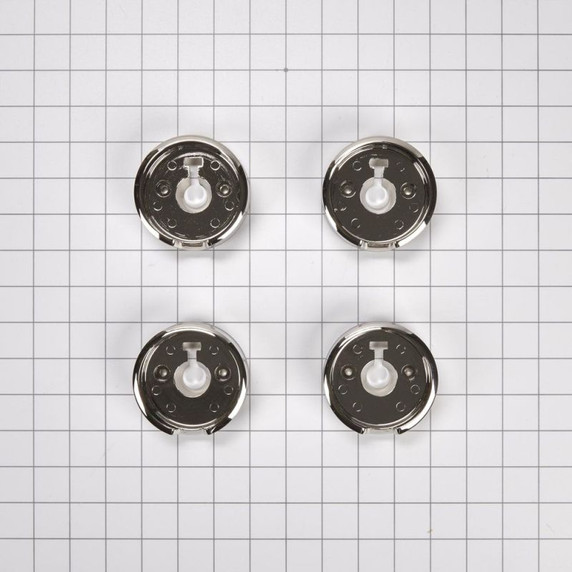 Range Chrome Knob Bezel, Surface/Grille W11323062
