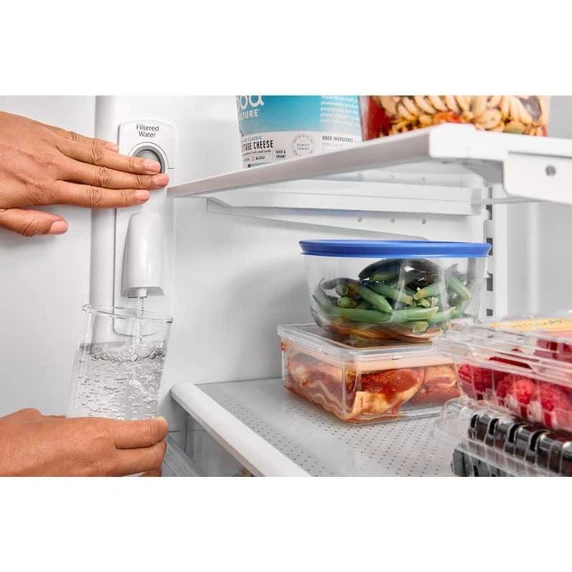 Whirlpool® 36-Inch Wide Counter-Depth French Door Bottom Mount Refrigerator - 20 cu. ft. WRFC2036RW