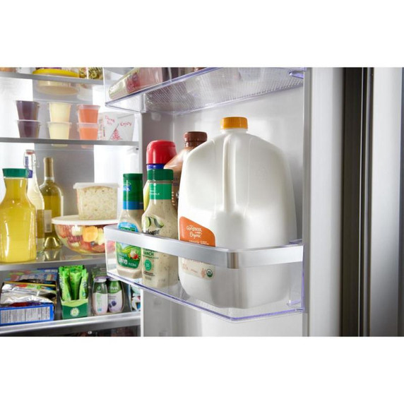Whirlpool® 36-inch Full Depth Side-by-Side Refrigerator with Prep &amp; Store Bins WRSF6536RZ