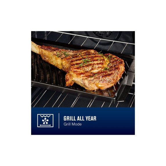 Maytag® 30-Inch Wide Freestanding Gas Range with Grill Mode and No Preheat Air Fry - 5.0 Cu. Ft. MFGS7030SZ
