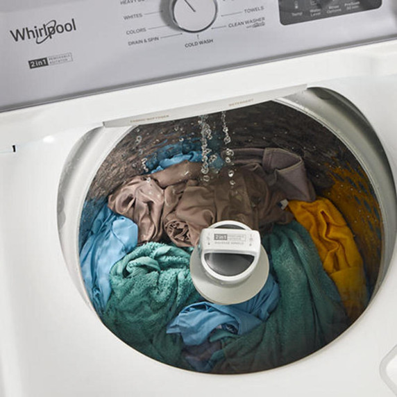 4.8 - 4.9 Cu. Ft. I.E.C. Whirlpool® Top Load Washer with 2-in-1 Removable Agitator. WTW4107SW