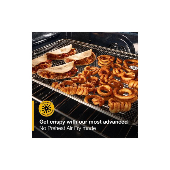 Whirlpool® 30-inch Gas Range with Air Cooking Technology WFGS5730SW