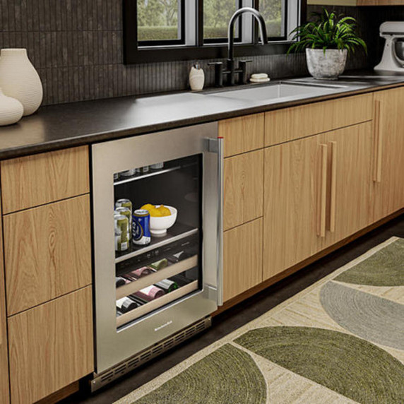 Kitchenaid® 24" Panel-Ready Beverage Center KUBL524SPA