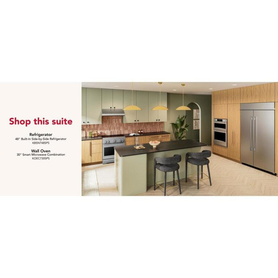 Kitchenaid® 30-Inch 4-Element Induction Freestanding Commercial-Style Range with Air Fry KFIS930SSS