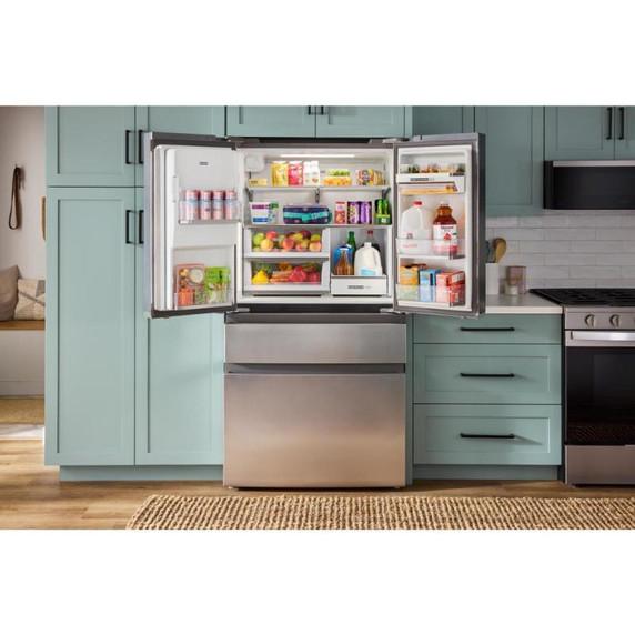 Whirlpool® 36-inch Wide True Counter Depth 4-Door French Door Refrigerator - 22 cu. ft. WRMC7036RZ