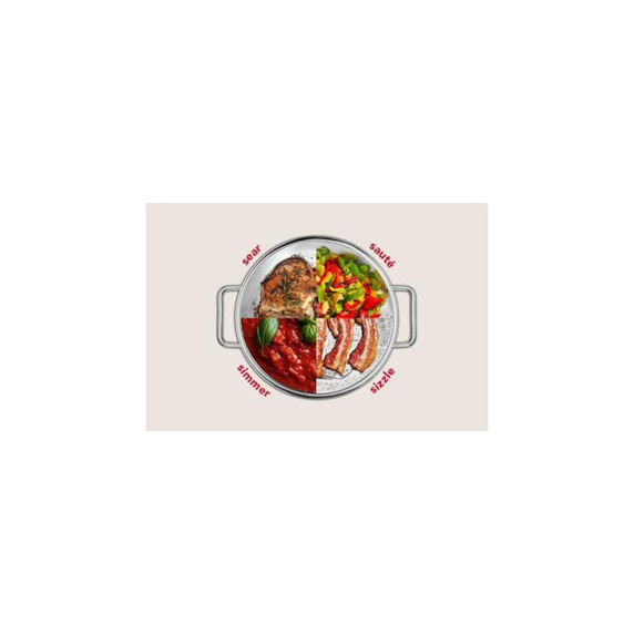Kitchenaid® 48-Inch 6 Burner Commercial-Style Dual Fuel Range with Griddle KFDD948SJP