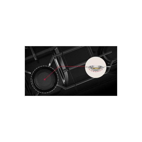 KitchenAid® 30-Inch 4 Burner Commercial-Style Gas Range with No Preheat Air Fry Mode KFGS930SSS
