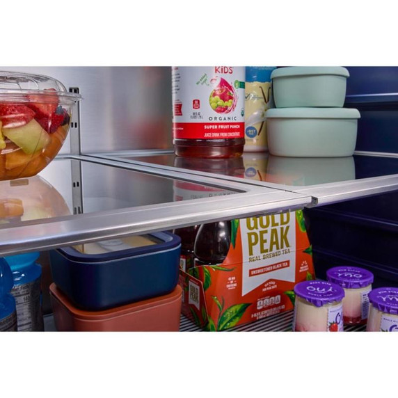 Maytag® 31 Cu. Ft. XL Capacity French Door Bottom Mount Refrigerator with Ice + Water MRFF4336TZ
