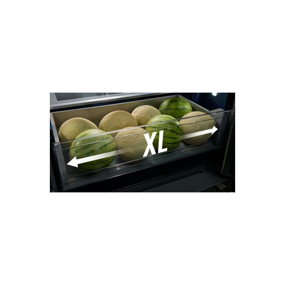 Maytag® 31 Cu. Ft. XL Capacity French Door Bottom Mount Refrigerator with Ice + Water MRFF4336TZ