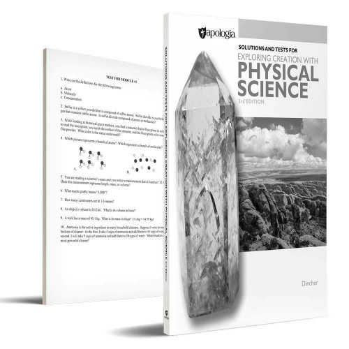 Apologia Physical Science - Tests & Key