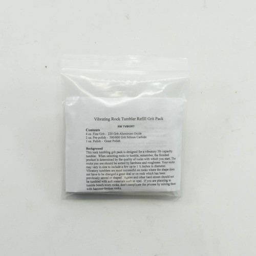 Vibratory Rock Tumbler Refill Grit Pack