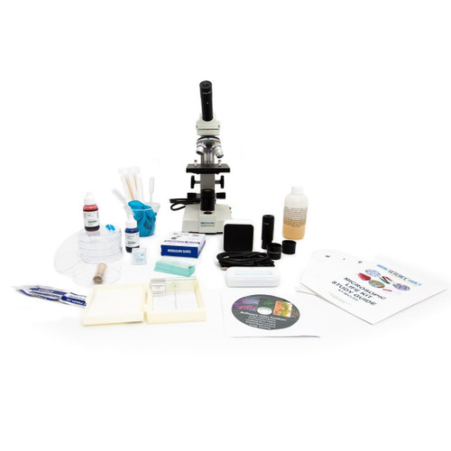 Image of entire microscopic kit