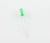 LED, green, diffuse type, 5 mm