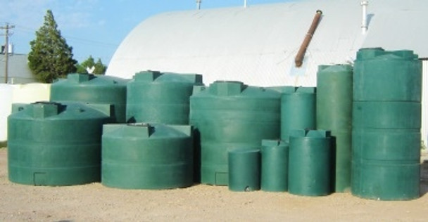 300 Gallon Water Storage Tank 35" Dia.