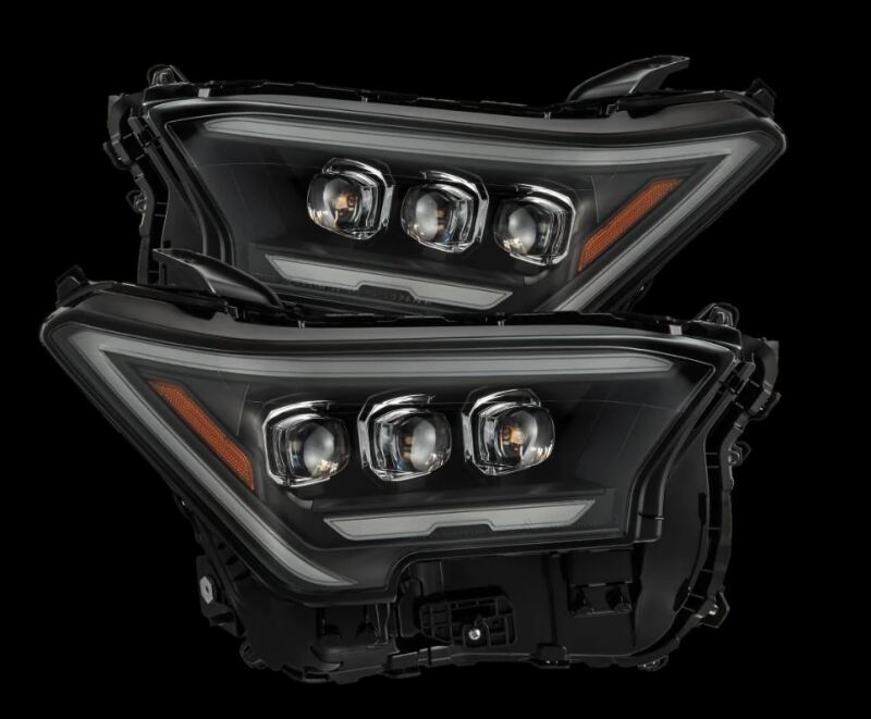 AlphaRex 2024 Toyota Tacoma NOVA-Series Projector Headlights (Pair) - Black w/Activation Light - 880327