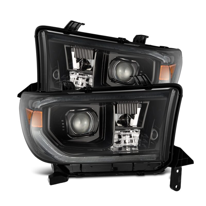 AlphaRex 07-13 Toyota Tundra/08-17 Toyota Sequoia G2 PRO-Series Projector Headlights Alpha-Black - 880828
