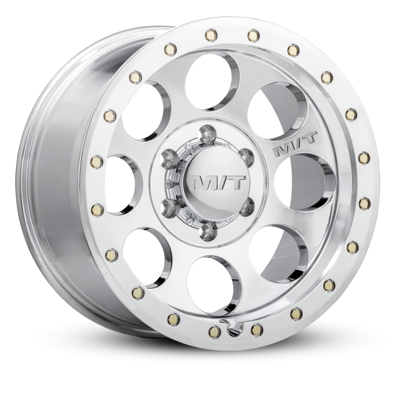 Mickey Thompson Classic Pro Polished Wheel - 17X9 8X6.5 BP 5in BS 0 Offset 125.2mm Bore - 274556 - 226100312