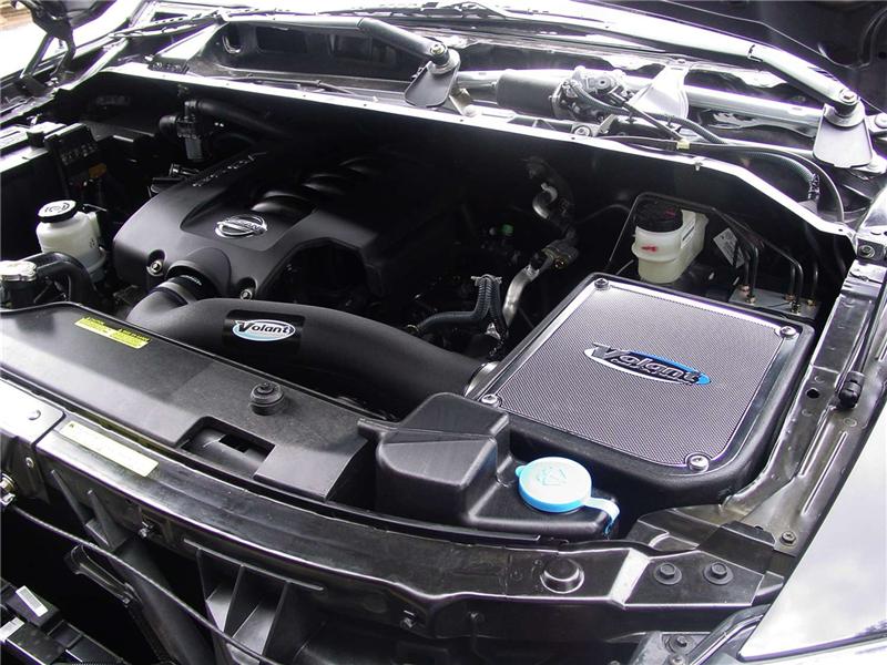Volant 04-10 Infiniti QX56 | 04-15 Nissan Titan/Armada 5.6L V8 Powercore Cold Air Intake - 128566