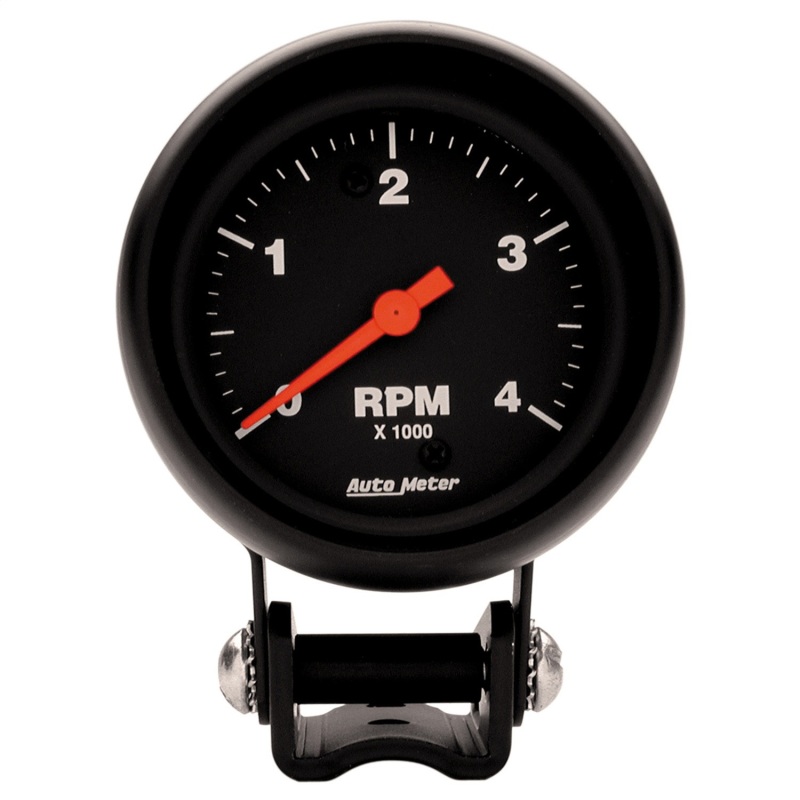 Autometer Z-Series 2-5/8in 4K RPM Pedestal Tachometer Gauge - 2890