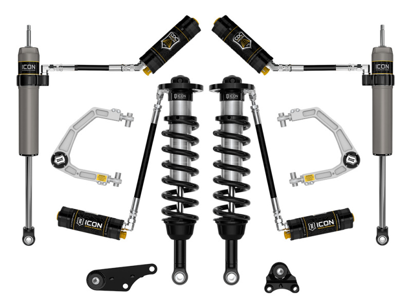ICON 2024+ Toyota Tacoma 1.25in-3in Stage 5 Suspension System - Billet - K53295