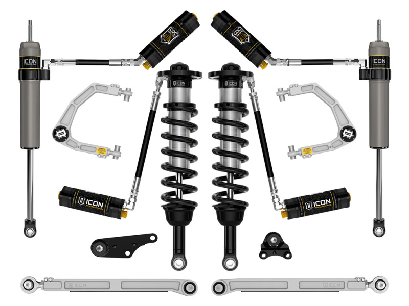 ICON 2024+ Toyota Tacoma 1.25in-3in Stage 8 Suspension System Billet - K53298