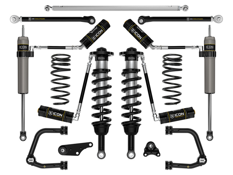 ICON 2024 Toyota Land Cruiser 250 Series 1.25-3in Lift Stage 7 Suspension System Tubular - K53367T