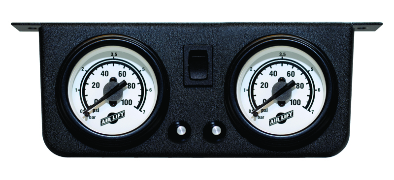 Air Lift Dual Gauge Panel Assembly for 25812 - 26159