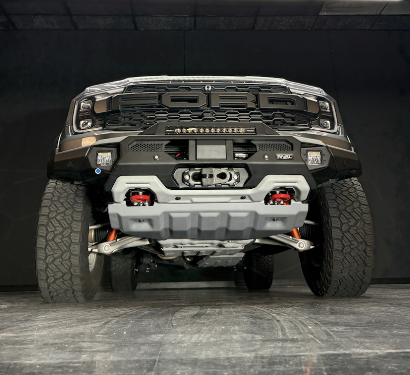Rival 2024-2026 Ford Ranger Raptor  Front Aluminum Bumper - 2D.1813.1-NL