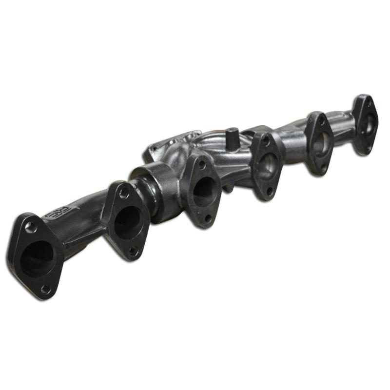 ATS Diesel 1998.5-2002 Dodge 5.9L 24V 3pc Big Foot T4 Pulse Flow Exhaust Manifold - 204-943-2218