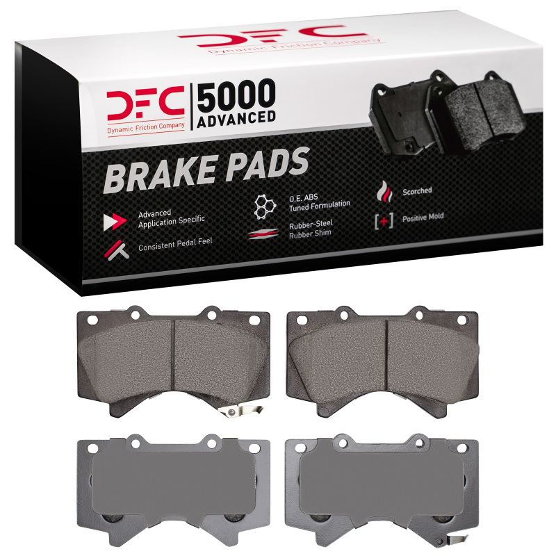 DFC 07-22 Lexus LX570 Front 5000 Advanced Ceramic Brake Pads - 1551-1303-00