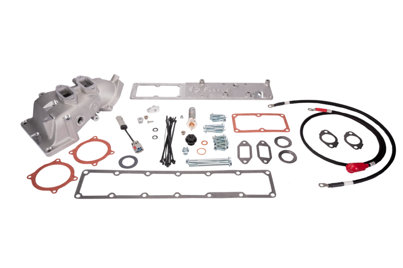 Fleece Performance 07.5-24 Dodge RAM 6.7L Cummins Grid Heater & Intake Upgrade - FPE-CUMM-IHK-0724
