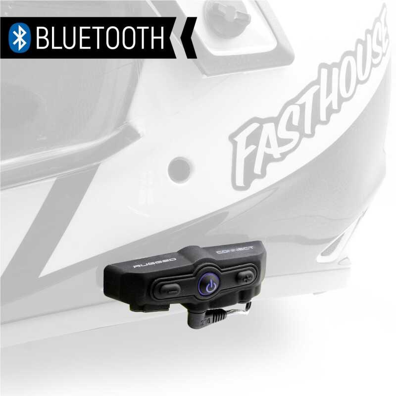 Rugged Radios CONNECT BT2 Bluetooth Headset for Motorcycle Helmet - BT2