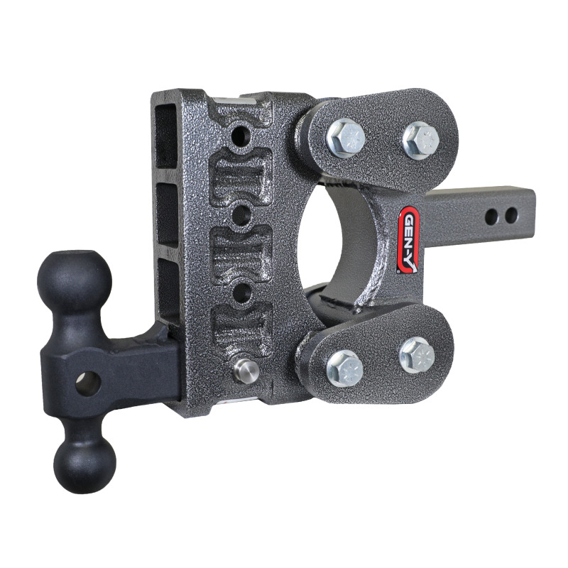 Gen-Y The Boss Torsion-Flex 2in Shank 5in Drop 1.7K TW 16K Hitch w/GH-051 Dual-Ball - GH-1214