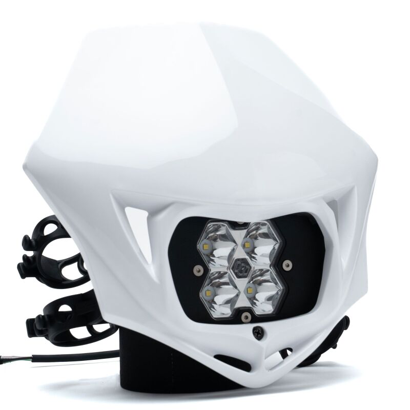 Baja Designs Squadron 2.0 Sport (Spot) - Clear w/MC Race LED Light - White - 847000WT