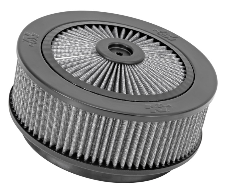 K&N X-Stream Top Assembly 9n OD 7.313in Neck Flange 3in H - 66-3330R