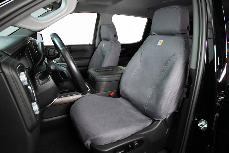 Covercraft 24-25 Toyota Tacoma Carhartt SeatSaver Custom Seat Cover - Gravel - SSC2615CAGY