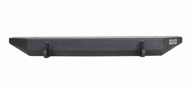 Fishbone Offroad 97-06 Jeep Wrangler TJ Rubicon Front Bumper - Blk Txtrd Powdercoat Piranha Series - FB22049
