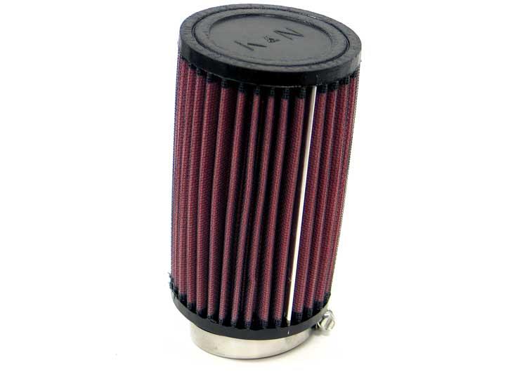 K&N Universal Clamp-On Air Filter - 2 1/4in 10 DEG FLG 3 1/2in OD 6in H - RU-1090