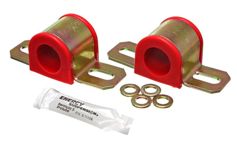 Energy Suspension Universal 28mm Red Non-Greaseable Sway Bar Bushings - 9.5130R