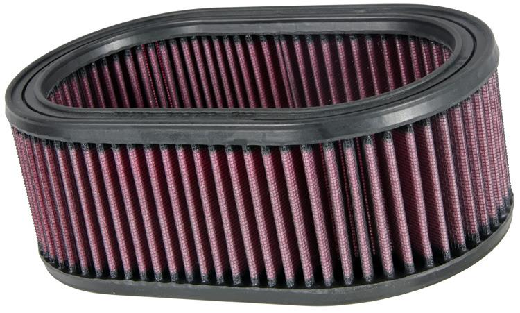 K&N Oval Air Filter - 8-7/8in L 5-1/4in W 3-1/4in H - E-3461