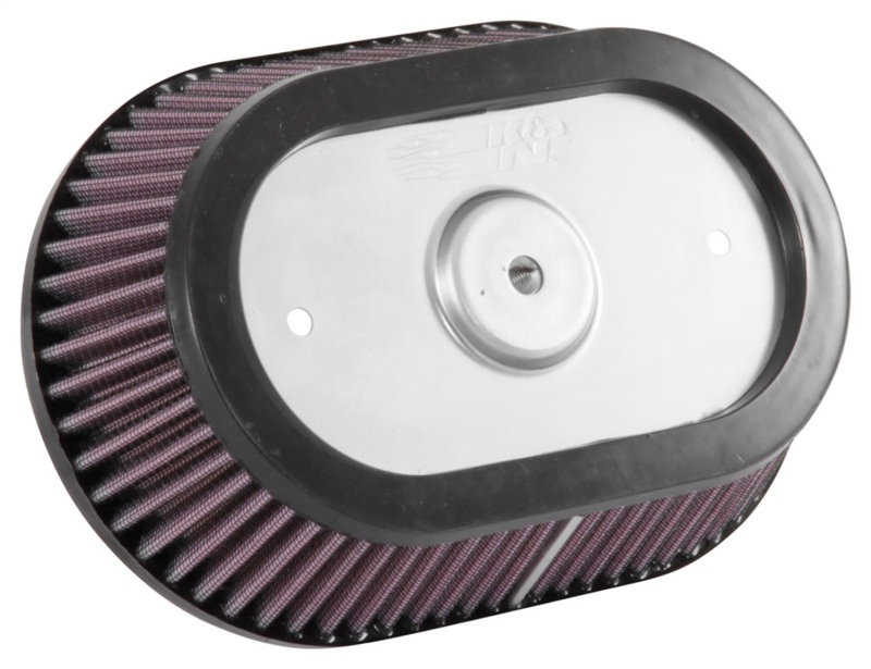 K&N Universal Custom Air Filter - Oval Shape 9.313in OD / 2.375 Height - E-3988