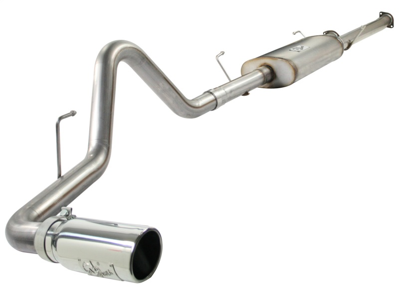 aFe MACHForce XP Exhausts Cat-Back SS-409 EXH CB Toyota Tundra 10-11 V8-5.7L 145.7 WB (pol tip) - 49-46008