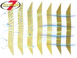 aFe MagnumFLOW Air Filters IAF PG7 A/F PG7 6F x 7-1/2B x (6-3/4x5-1/2)T (Inv) x 8H - 72-91053