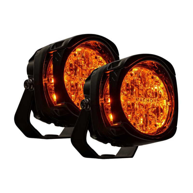 Nacho Lighting Quatro Chase - Amber (Pair) - PM455AM