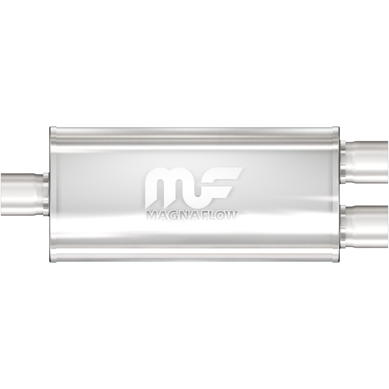MagnaFlow Muffler Mag SS 18X5X8 3X2.5/2.5 C/D - 12288