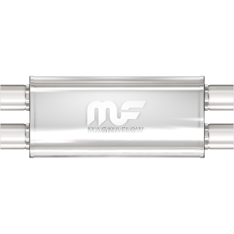 MagnaFlow Muffler Mag SS 18X5X8 2.5 D/D - 12468